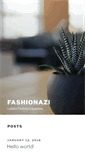 Mobile Screenshot of fashionazi.com